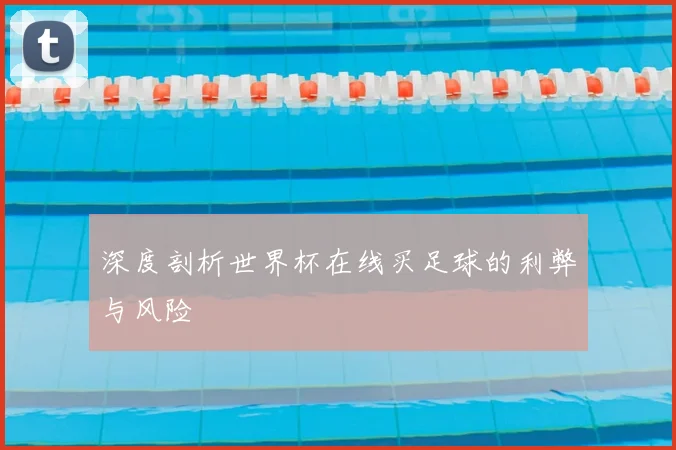 深度剖析世界杯在线买足球的利弊与风险